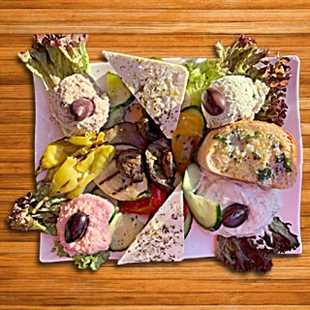 Vorspeisenplatte für 2 Personen