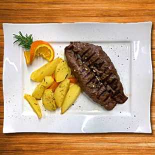 Fileto Arniou me Spanaki kai Tiri